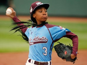 13-year-old Mo’ne Davis stars in the Little League World Series tournament pitching for her team, the Taney Dragons. She was just awarded the most influential teen of 2014 by Times Magazine. Photo Credit: People Magazine